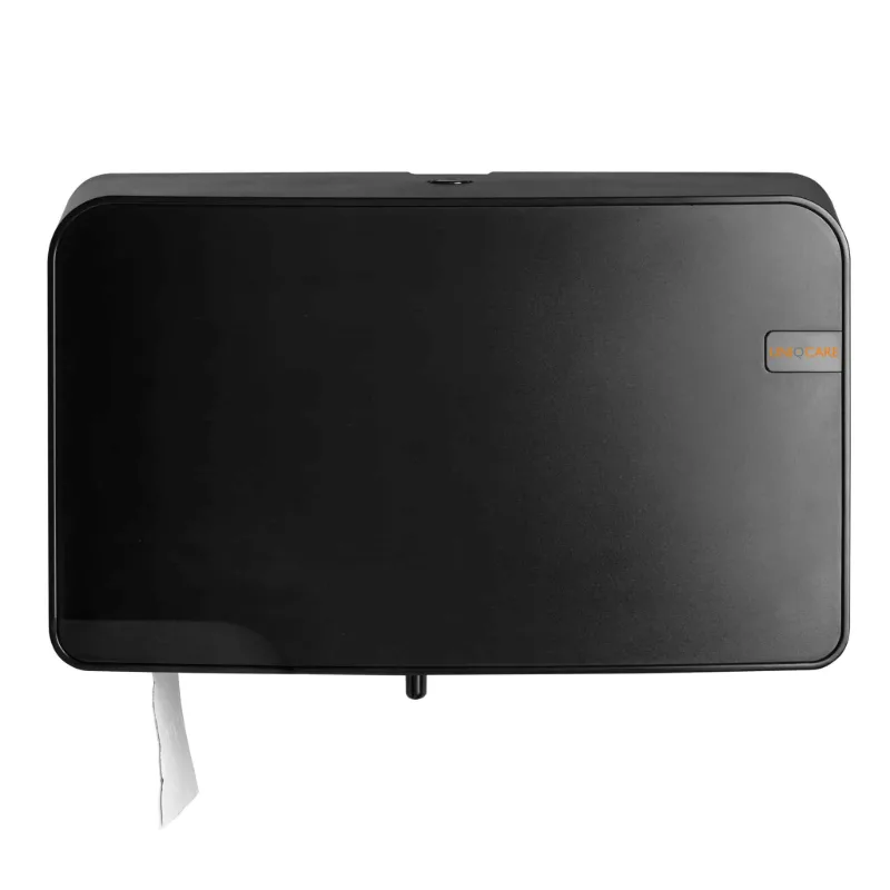 Toiletroldispenser Mini Duo Jumbo Black Quartz