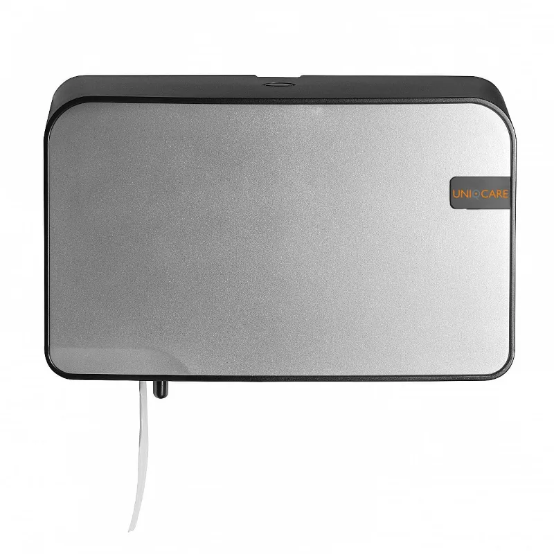 Toiletroldispenser Compact Duo Silver Quartz
